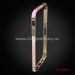 Золотой металлический бампер на iPhone 5/5S с кристаллами Swarovski (АВСТРИЯ) www.crystalmary.ru