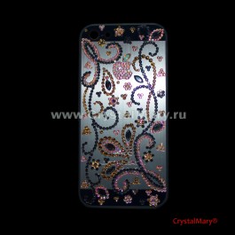 Айфон 5 чехлы со стразами  www.crystalmary.ru