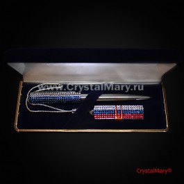 Подарочный набор ручка флешка  www.crystalmary.ru