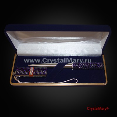 Подарочный набор ручка Parker с флеш картой Transcend 16Gb  www.crystalmary.ru