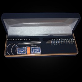 Набор ручка и флешка  www.crystalmary.ru