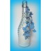 Декор бутылок цветами www.crystalmary.ru