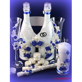 Оформление бутылки декупаж  www.crystalmary.ru