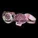 Подарки новорожденному девочке:  Соска Avent с прищепкой-держателем с розовыми кристаллами Swarovski (Австрия) www.crystalmary.ru