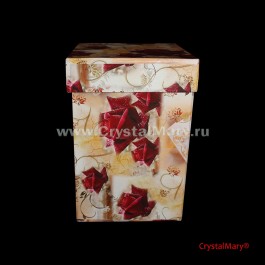 Красивая упаковка для подарка  www.crystalmary.ru