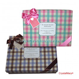 Стильные подарочные коробки  www.crystalmary.ru