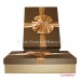 Стильная подарочная коробка с бантом  www.crystalmary.ru