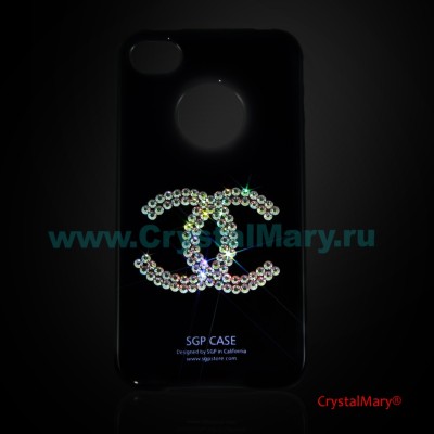 Крышка на iPhone 4 www.crystalmary.ru
