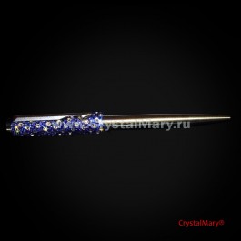 Parker. Ручка со стразами Swarovski. Sapphire + Crystal  www.crystalmary.ru