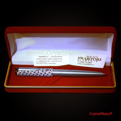 Ручка Parker со стразами Swarovski www.crystalmary.ru