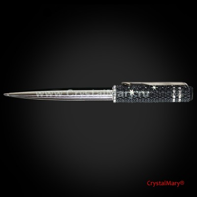 Ручка со стразами  www.crystalmary.ru