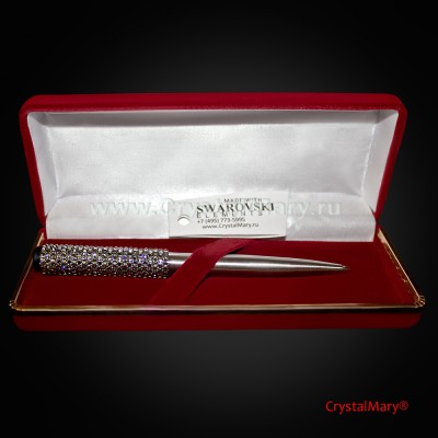 Ручка "Черный бриллиант"  www.crystalmary.ru