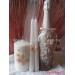 Оформление свадебных свечей www.crystalmary.ru