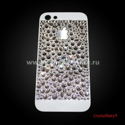 Чехол для айфона усыпанный кристаллами Swarovski (Австрия)