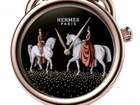 Уникальные карманные часы «Hermes Arceau Pocket Amazones» с миниатюрной живописью