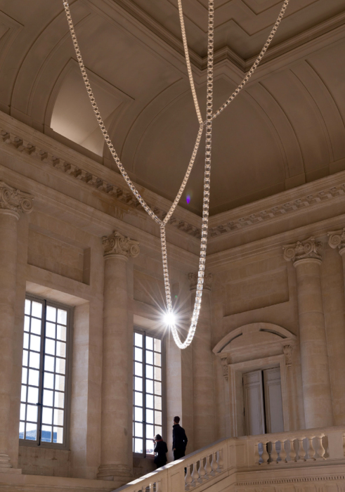 Люстра с кристаллами Swarovski в Версале